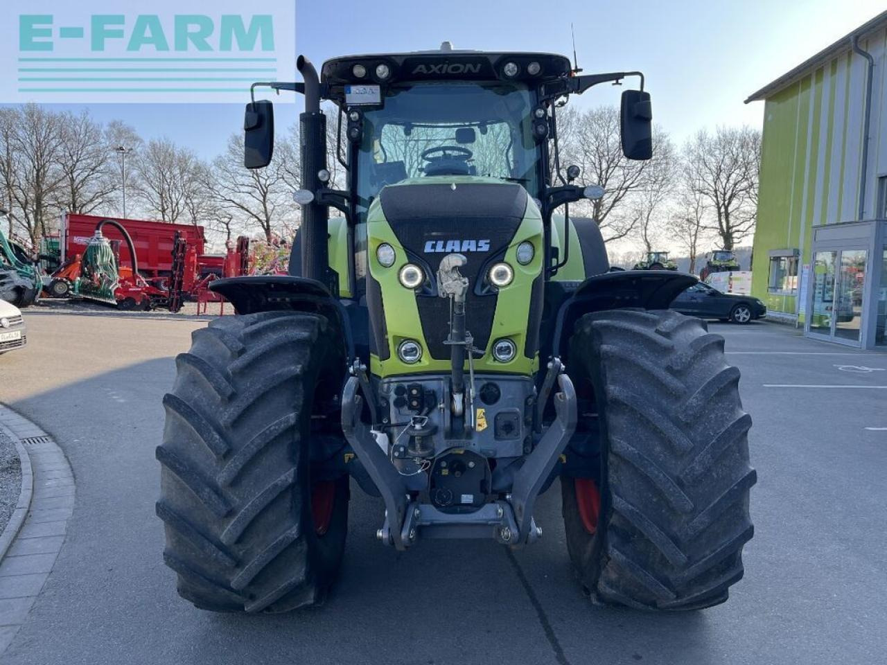 Tracteur agricole CLAAS axion 830 cmatic cebis, fkh + fzw, nur 3.965 h. CMATIC CEBIS