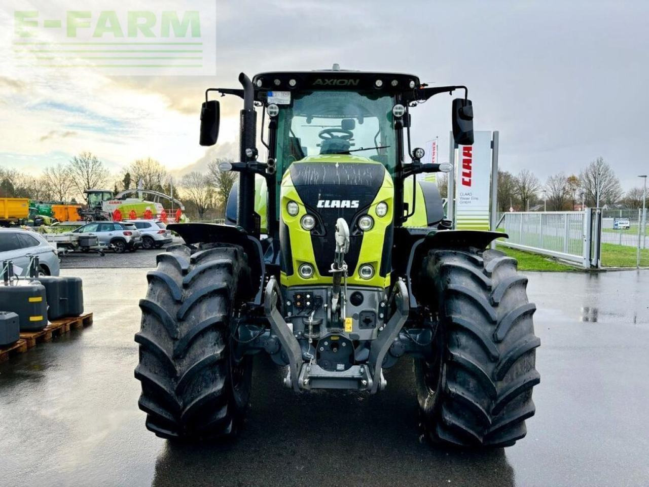 Tracteur agricole CLAAS axion 830 cmatic cebis, fkh + fzw, trimble lenks CMATIC CEBIS