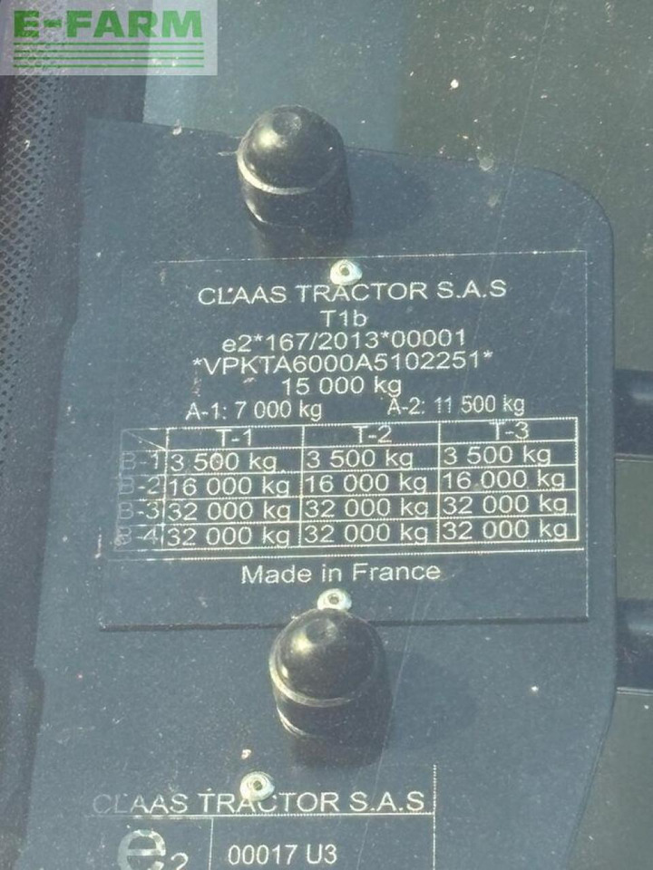 Tracteur agricole CLAAS axion 830 cmatic cebis, nur 1.026 h. ! CMATIC CEBIS