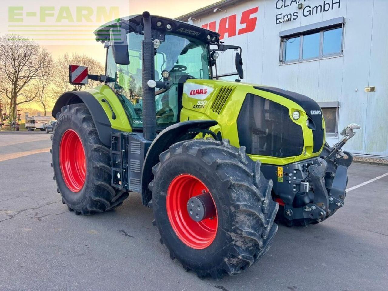Tracteur agricole CLAAS axion 830 cmatic cebis, nur 1.026 h. ! CMATIC CEBIS