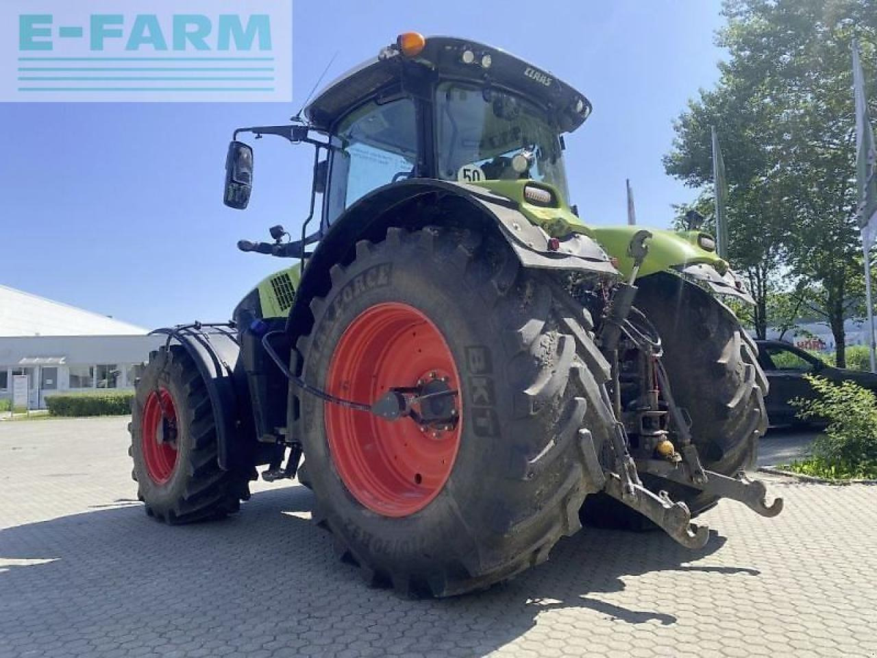 Tracteur agricole CLAAS axion 830 cmatic cebis + rda CMATIC CEBIS
