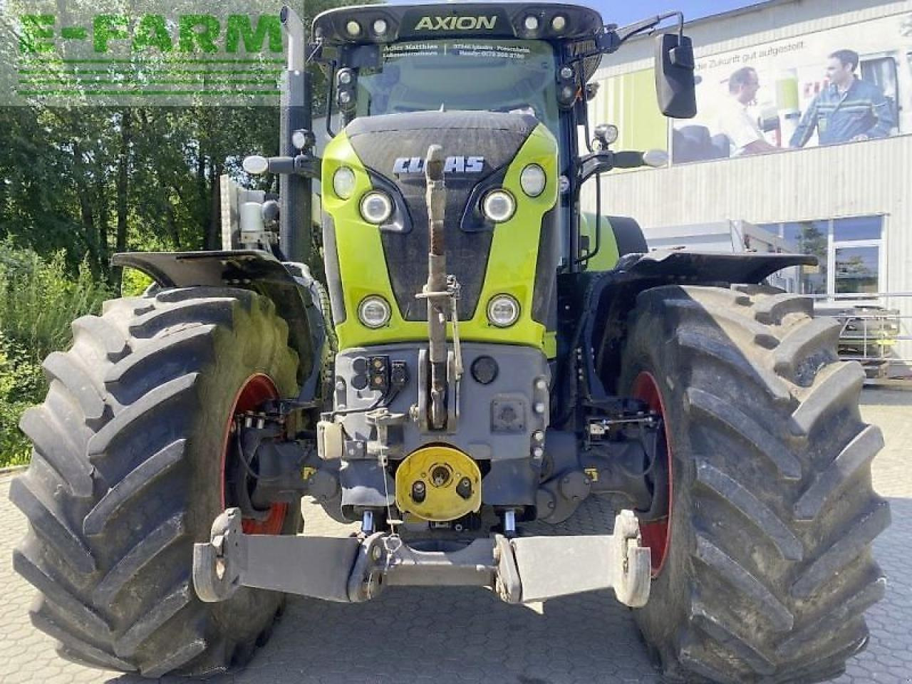 Tracteur agricole CLAAS axion 830 cmatic cebis + rda CMATIC CEBIS