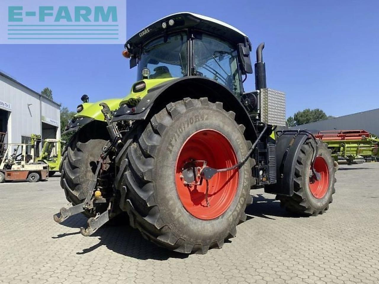 Tracteur agricole CLAAS axion 830 cmatic cebis + rda CMATIC CEBIS