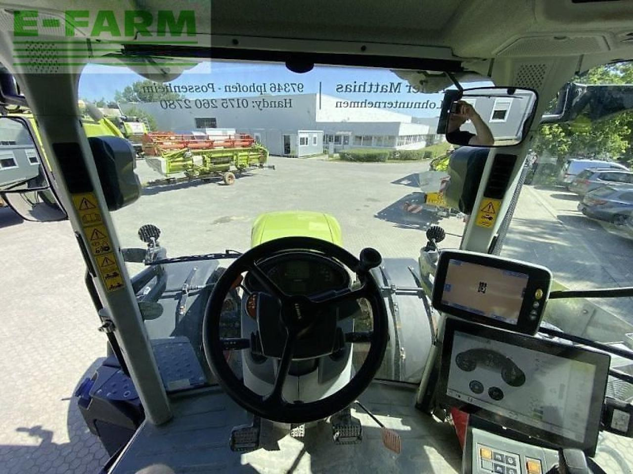 Tracteur agricole CLAAS axion 830 cmatic cebis + rda CMATIC CEBIS