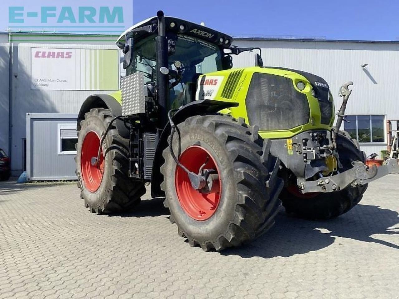Tracteur agricole CLAAS axion 830 cmatic cebis + rda CMATIC CEBIS