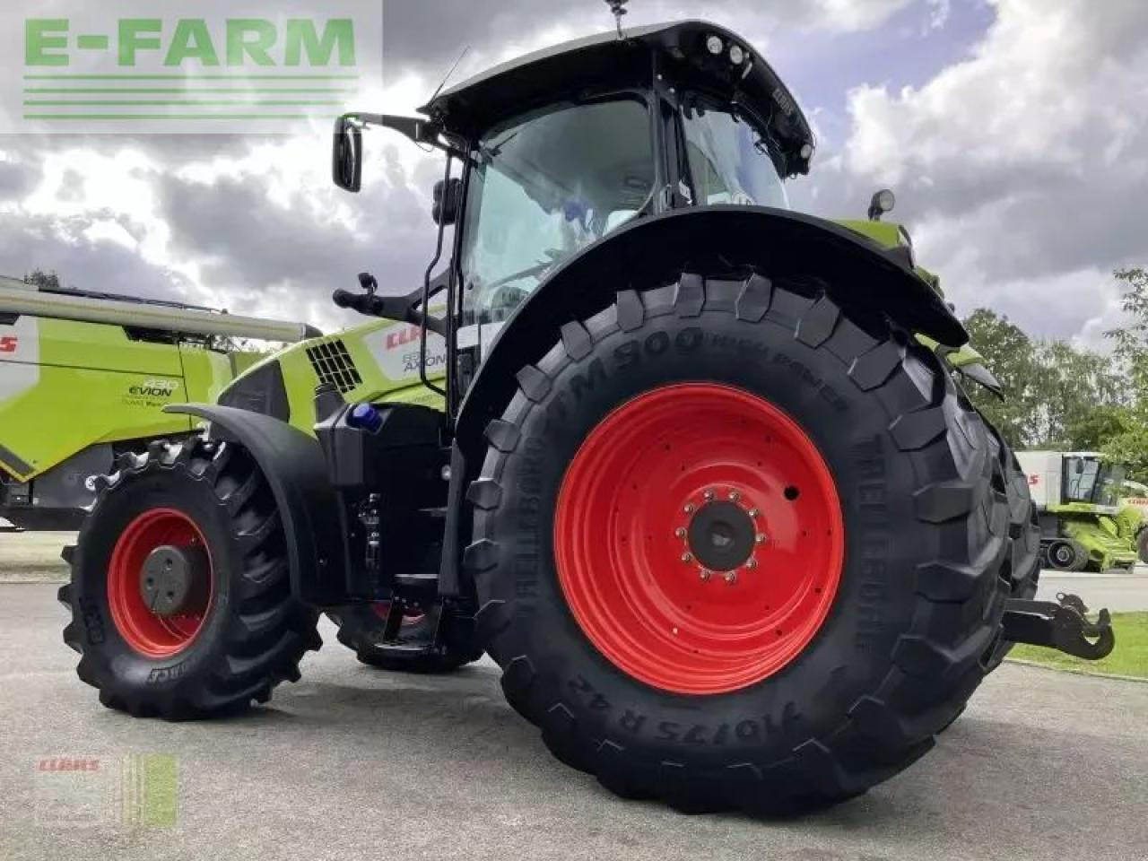 Tracteur agricole CLAAS axion 830 cmatic gps ready CMATIC