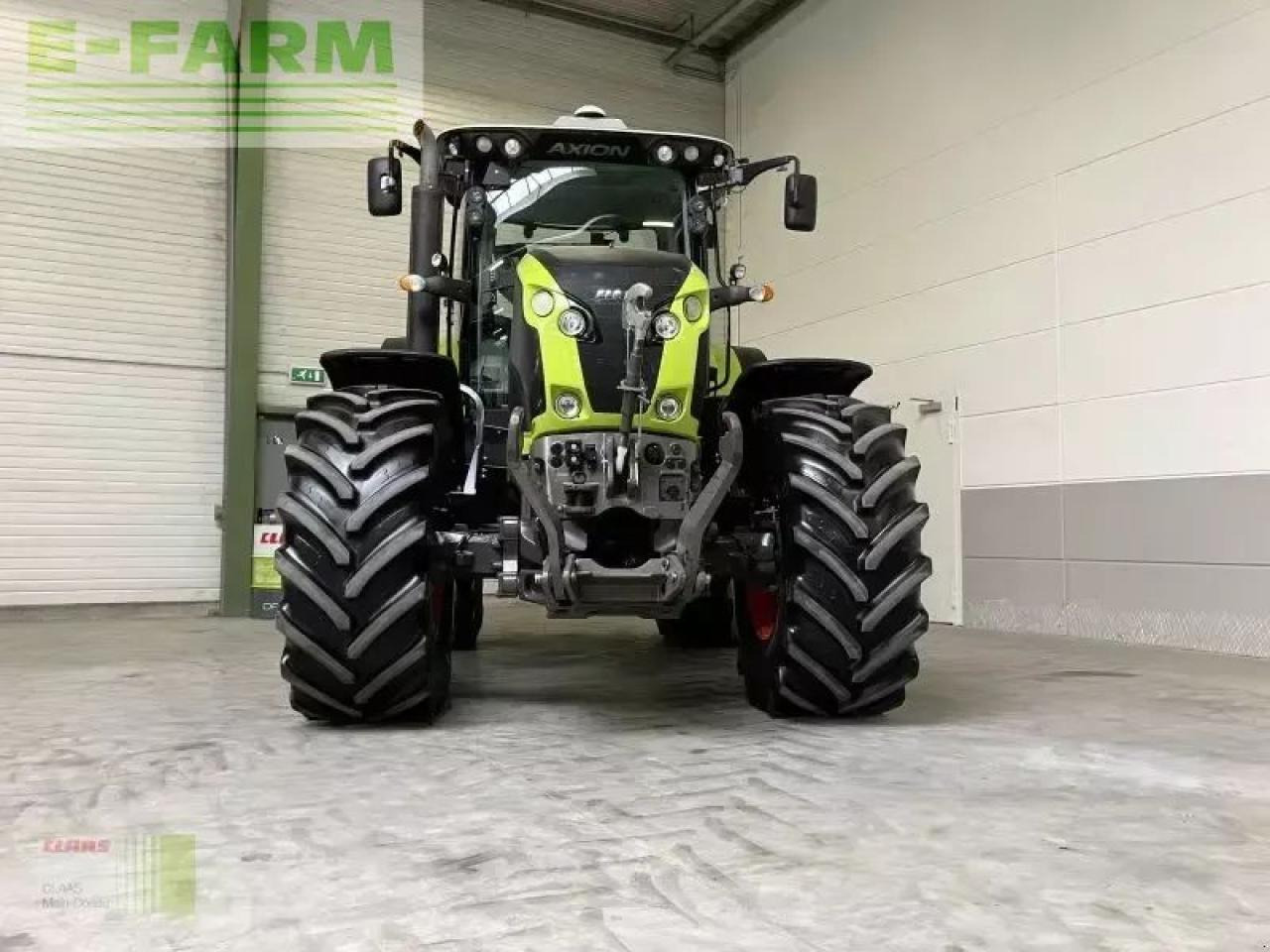Tracteur agricole CLAAS axion 830 cmatic gps ready CMATIC