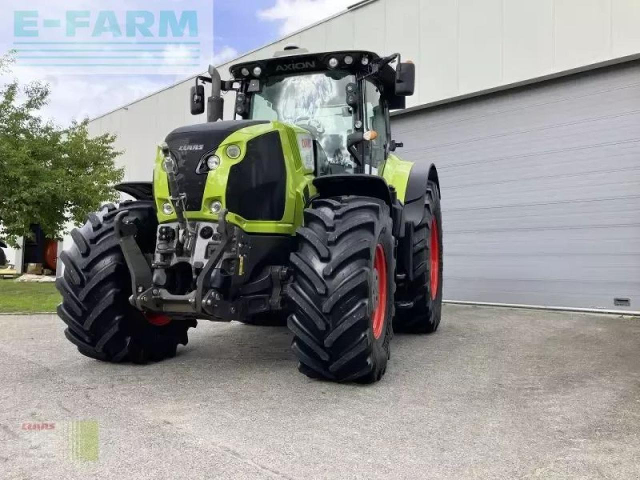 Tracteur agricole CLAAS axion 830 cmatic gps ready CMATIC