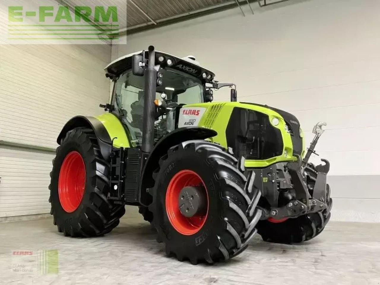 Tracteur agricole CLAAS axion 830 cmatic gps ready CMATIC