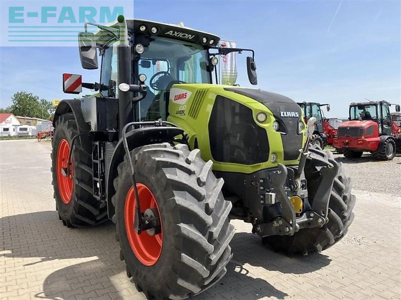 Tracteur agricole CLAAS axion 830 cmatic gps rtk CMATIC