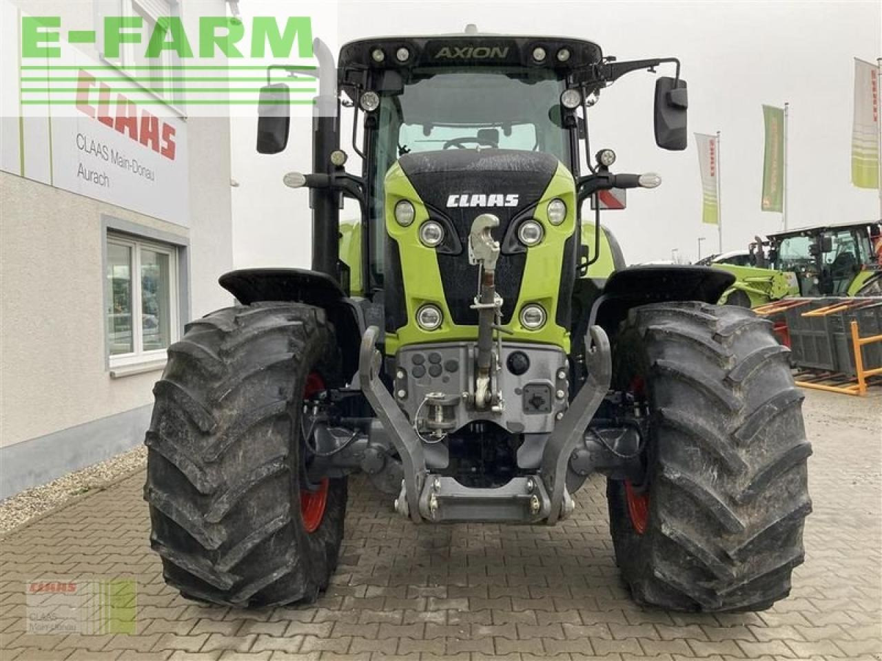 Tracteur agricole CLAAS axion 830 cmatic st5 cebis