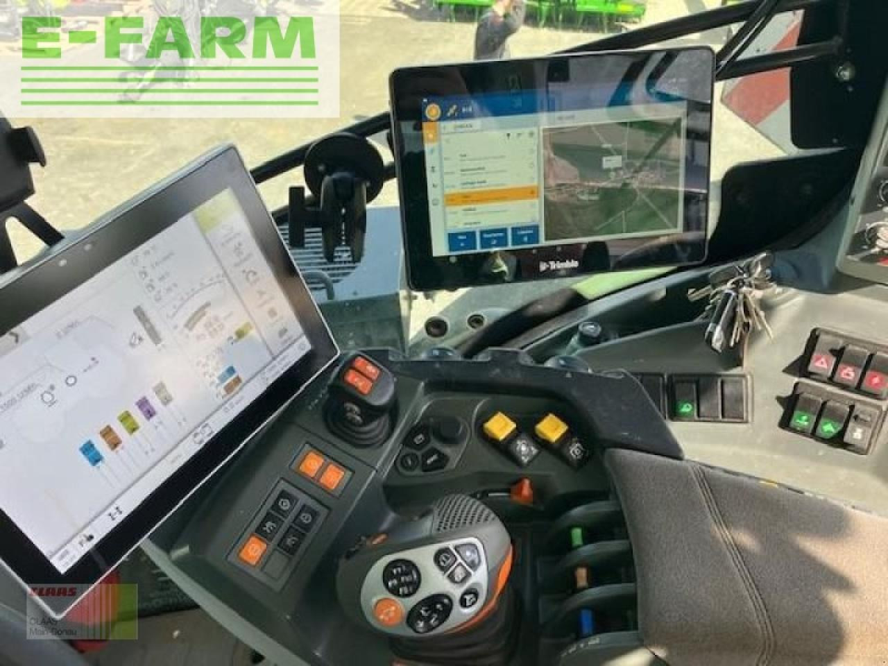 Tracteur agricole CLAAS axion 830 cmatic-stage v cebis