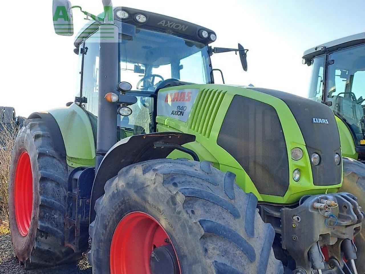 Tracteur agricole CLAAS axion 840 c-matic CMATIC