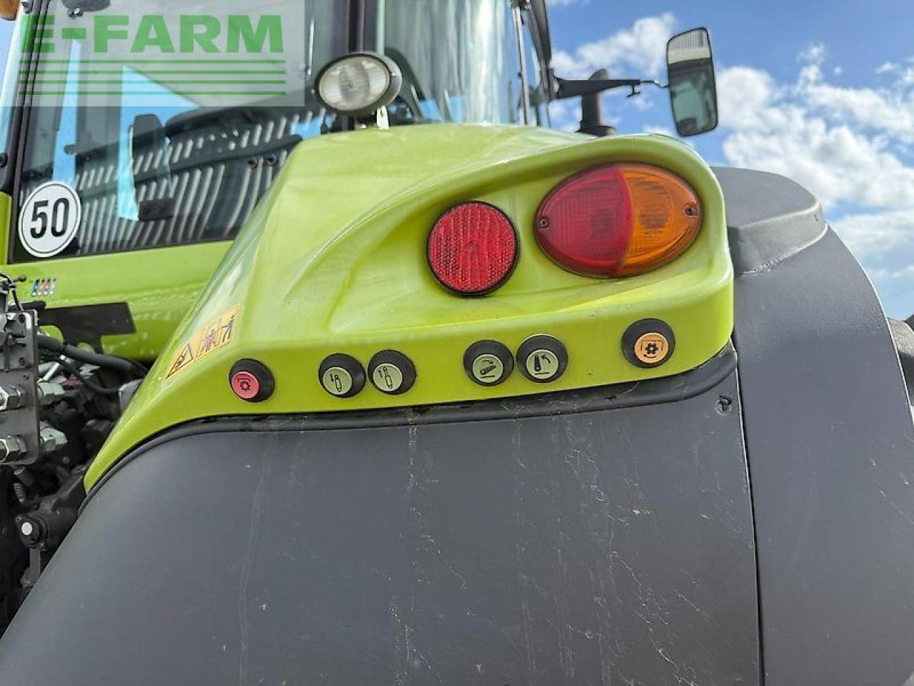 Tracteur agricole CLAAS axion 840 cebis cmatic mit rtk und kamera CMATIC CEBIS