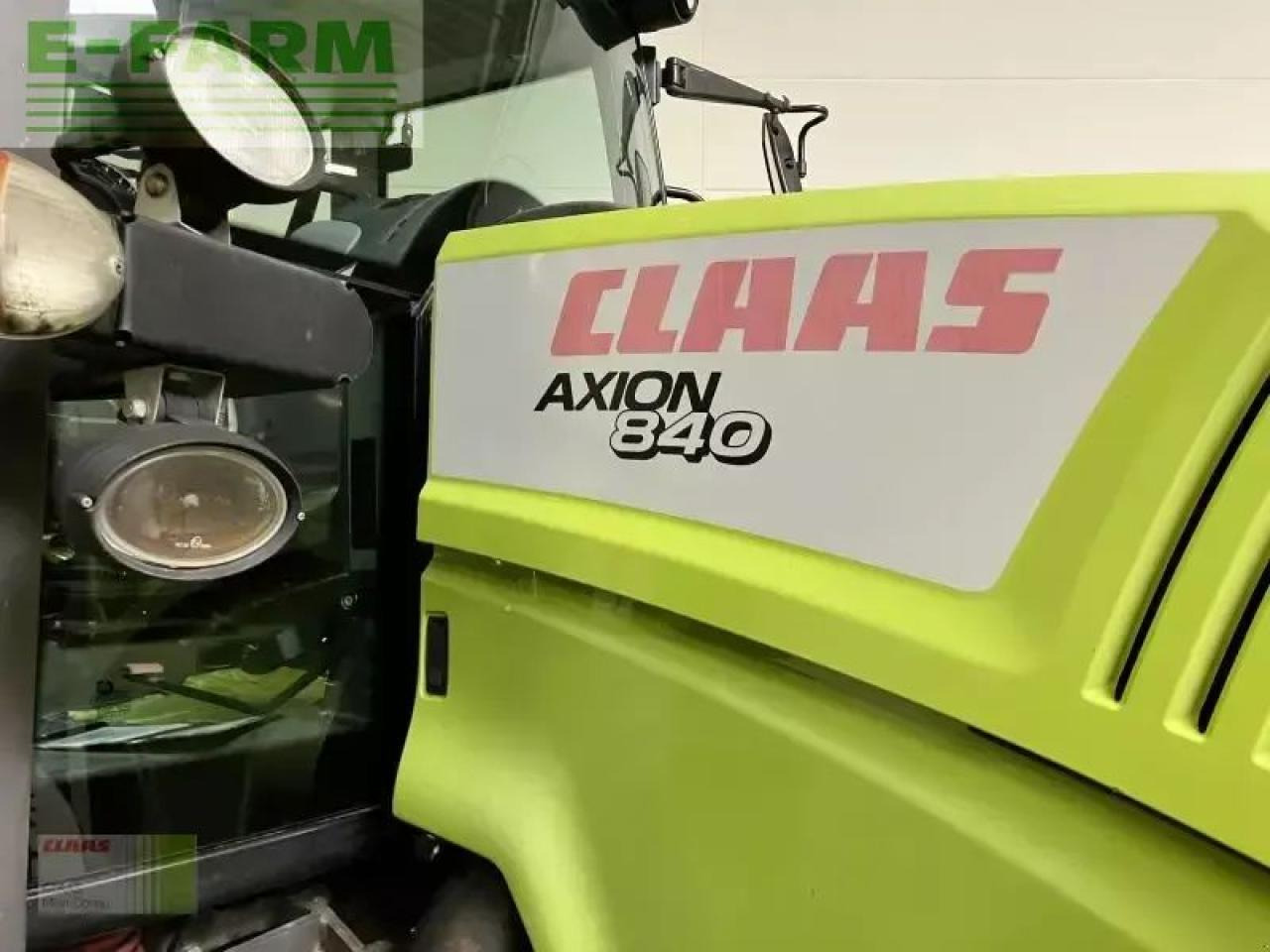 Tracteur agricole CLAAS axion 840 cmatic CMATIC