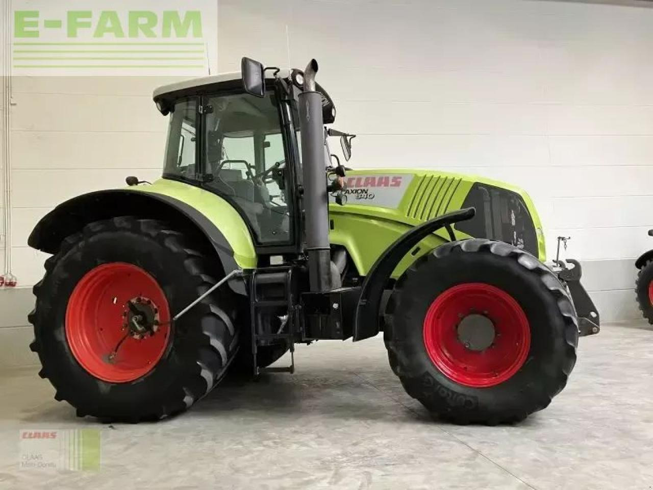 Tracteur agricole CLAAS axion 840 cmatic CMATIC