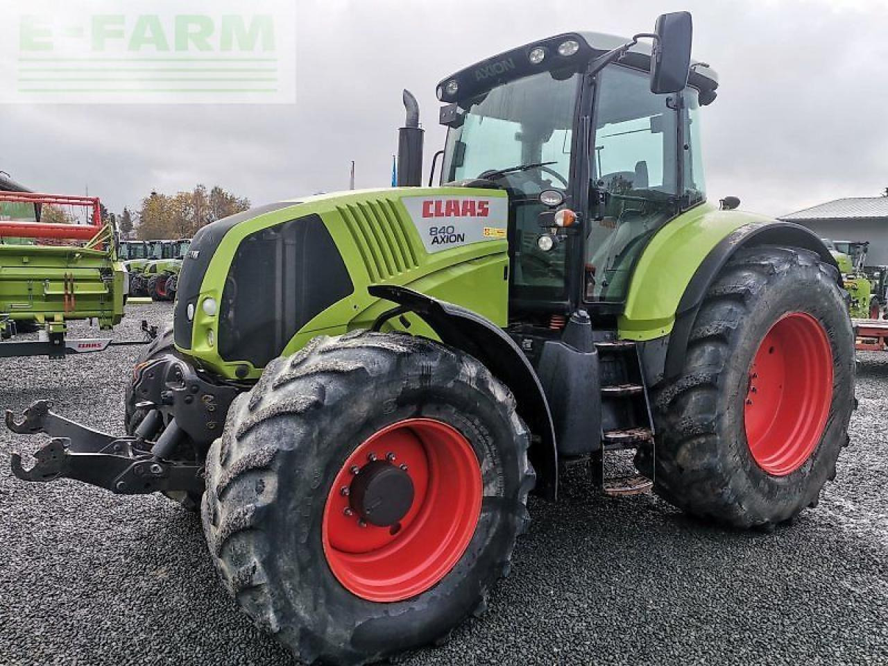 Tracteur agricole CLAAS axion 840 hexashift HEXASHIFT
