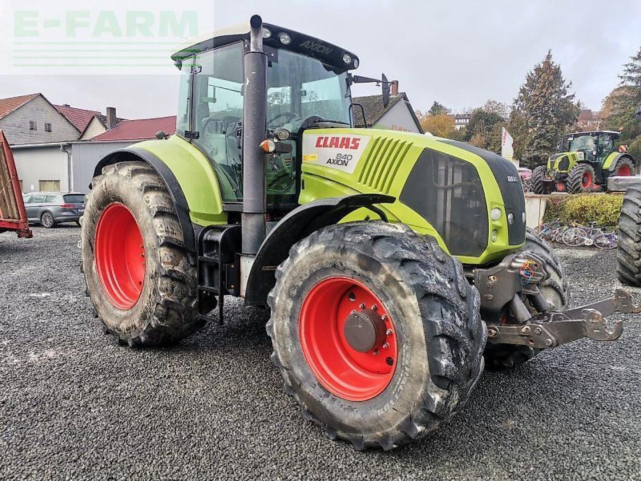 Tracteur agricole CLAAS axion 840 hexashift HEXASHIFT