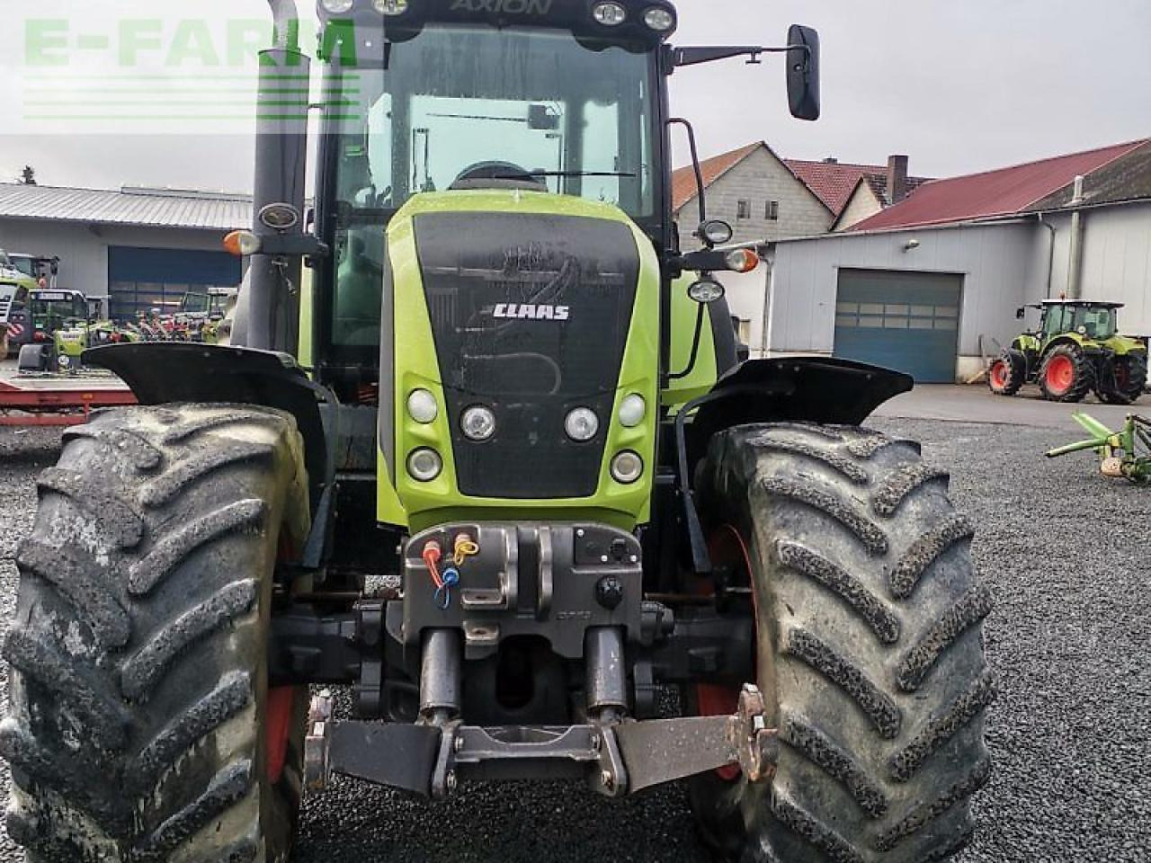 Tracteur agricole CLAAS axion 840 hexashift HEXASHIFT