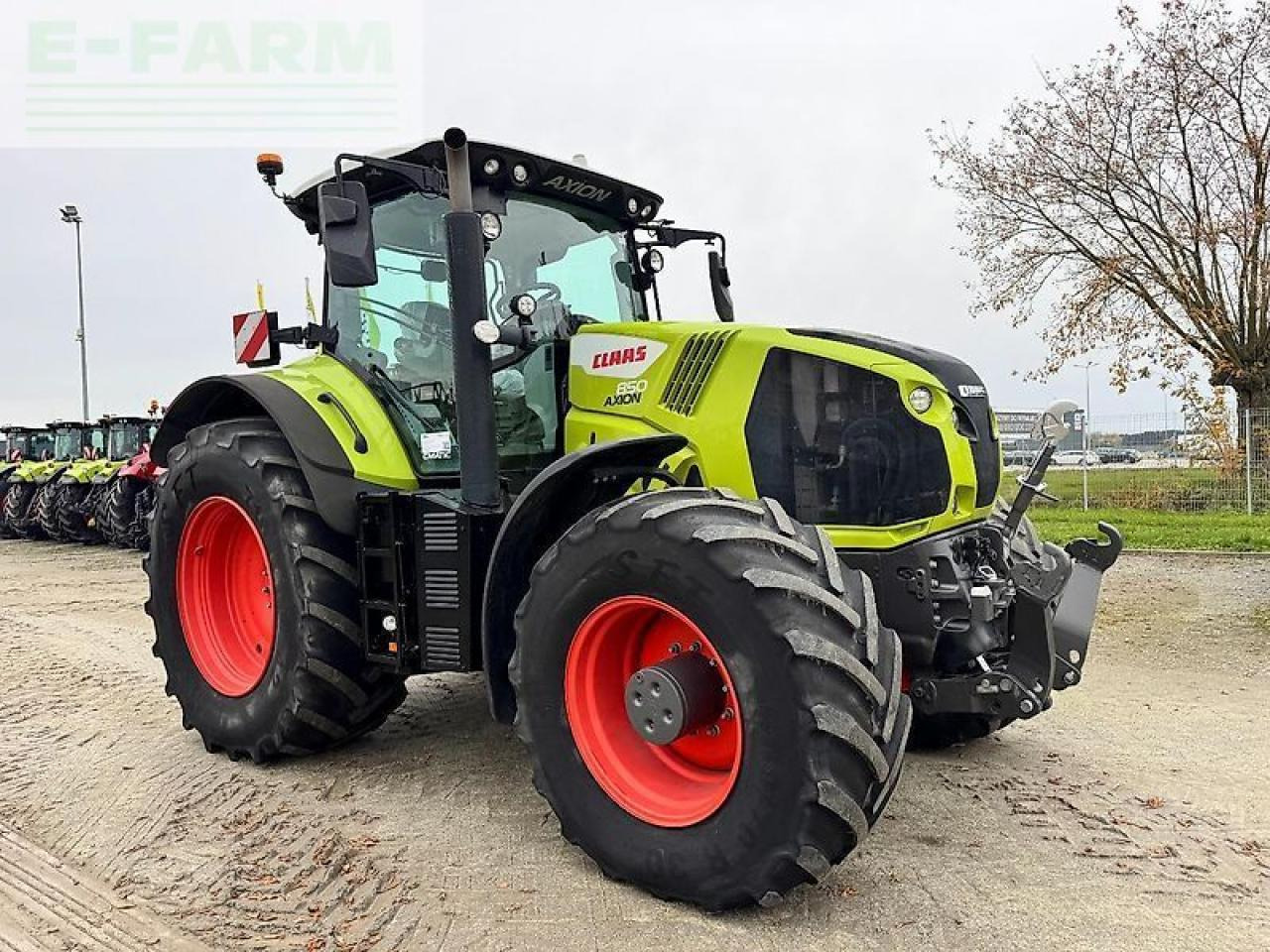 Tracteur agricole CLAAS axion 850