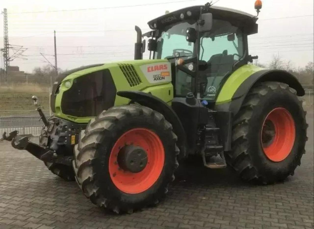 Tracteur agricole CLAAS axion 850 c-matic CMATIC