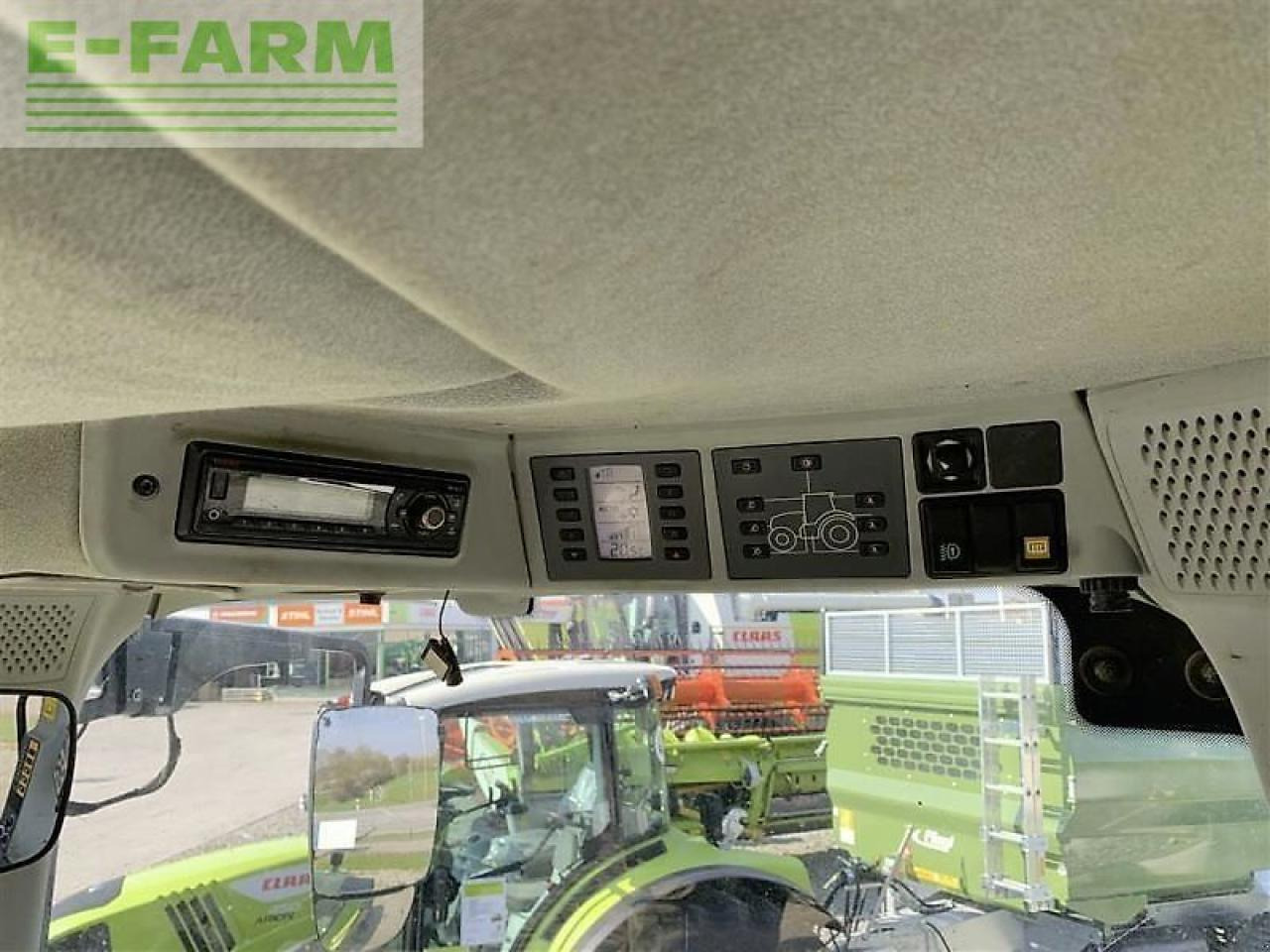 Tracteur agricole CLAAS axion 850 cebis