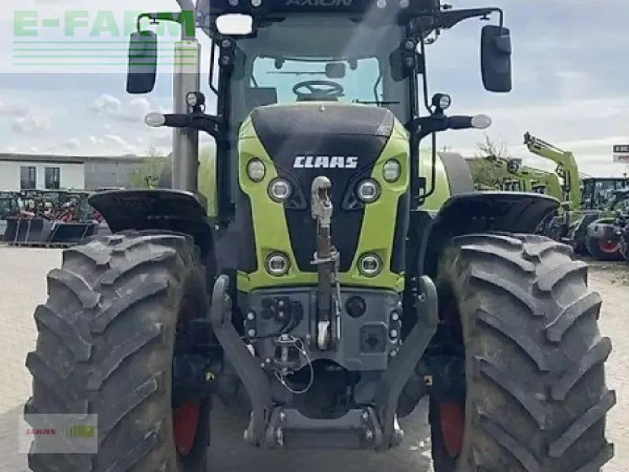 Tracteur agricole CLAAS axion 850 cebis