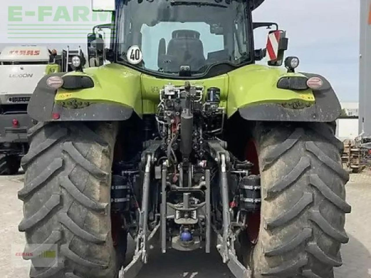 Tracteur agricole CLAAS axion 850 cebis