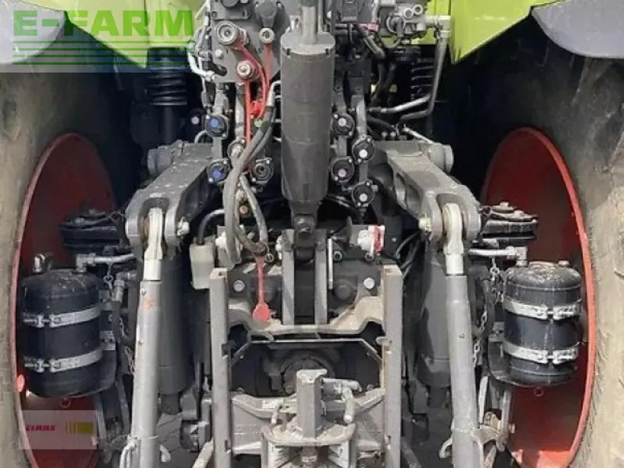 Tracteur agricole CLAAS axion 850 cebis