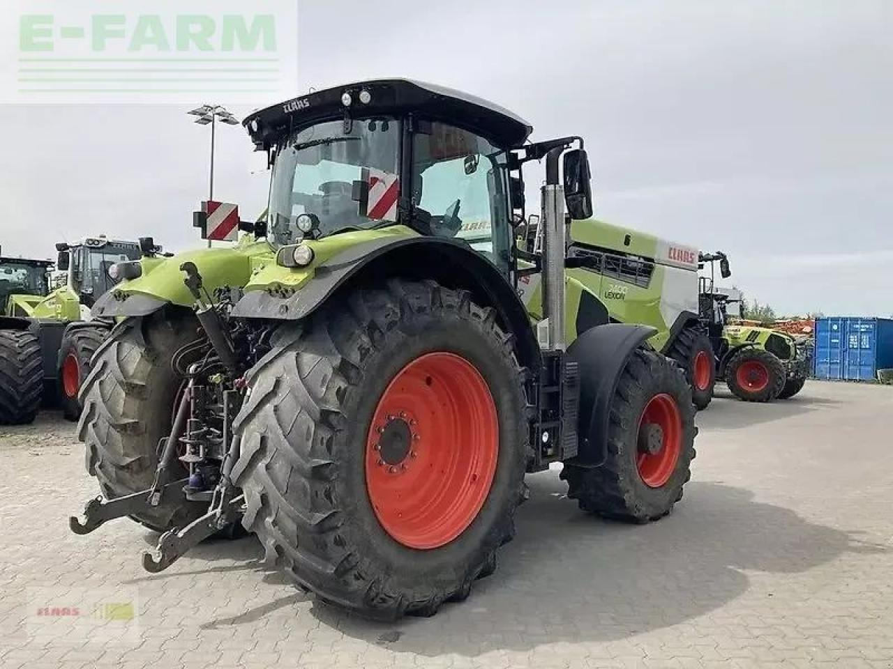 Tracteur agricole CLAAS axion 850 cebis