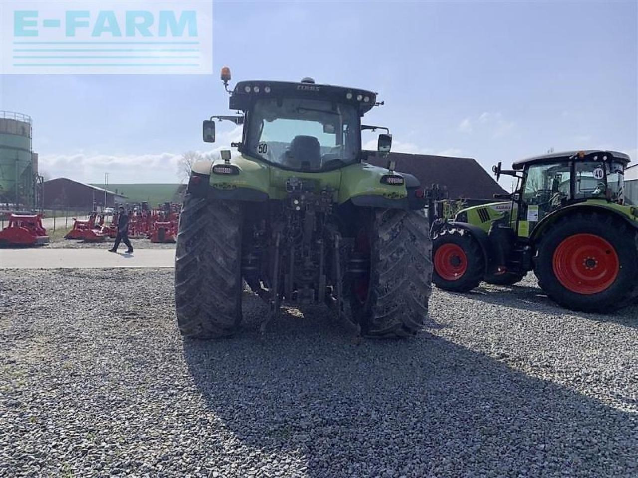 Tracteur agricole CLAAS axion 850 cebis
