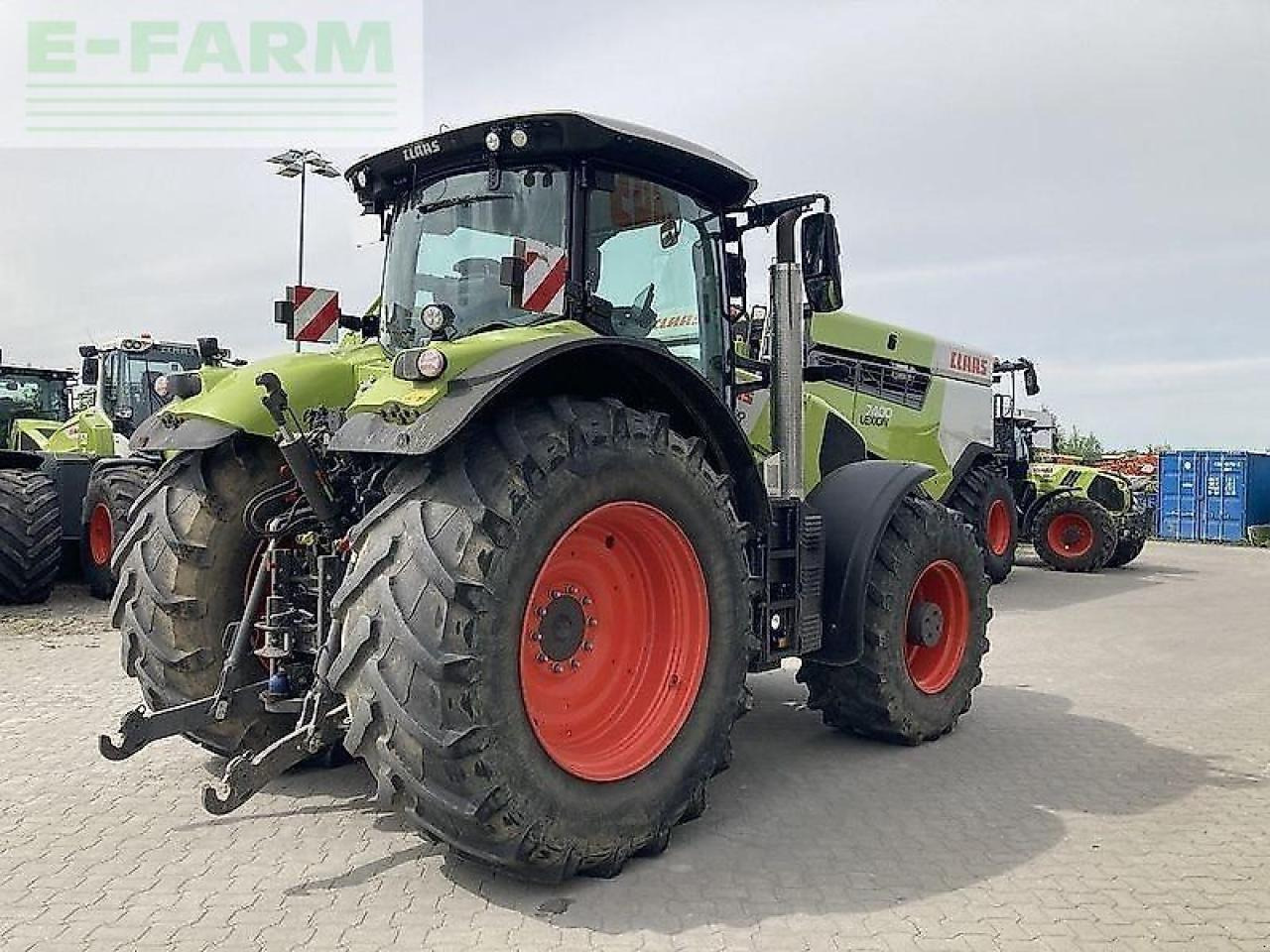 Tracteur agricole CLAAS axion 850 cebis