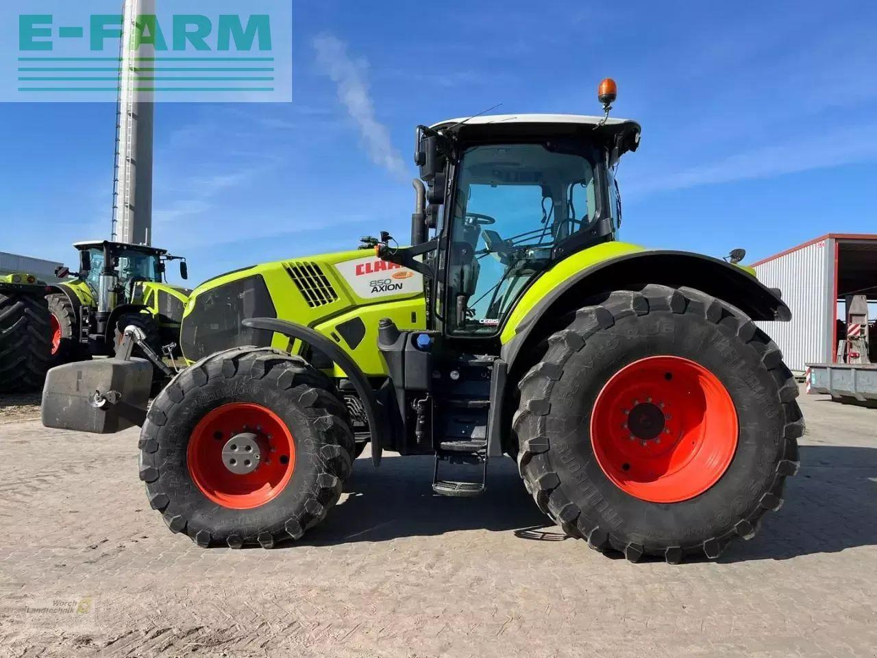 Tracteur agricole CLAAS axion 850 cebis hexashift HEXASHIFT CEBIS