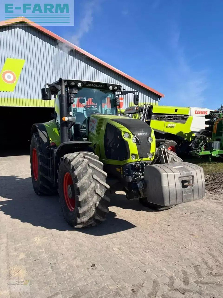 Tracteur agricole CLAAS axion 850 cebis hexashift HEXASHIFT CEBIS