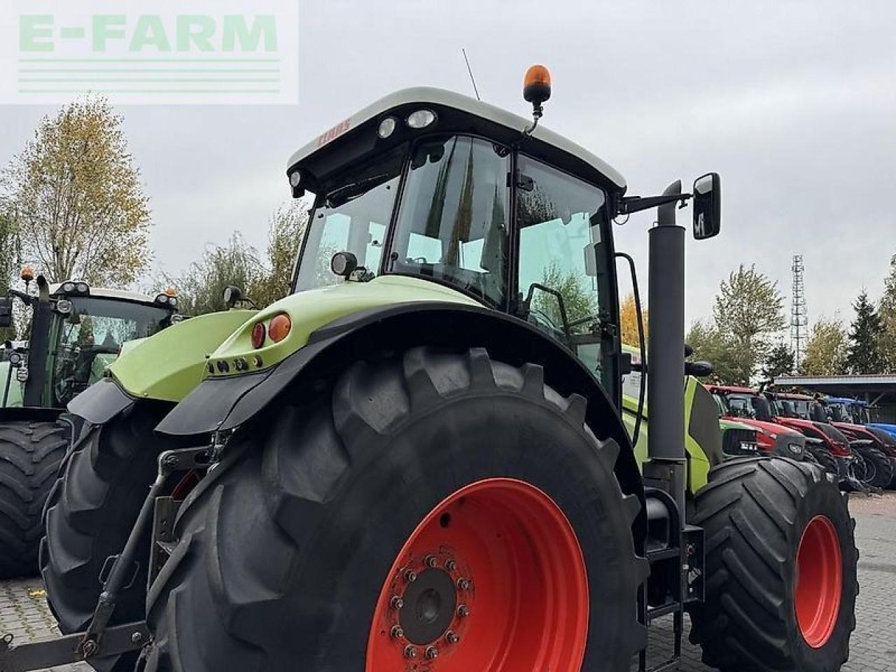 Tracteur agricole CLAAS axion 850 cis