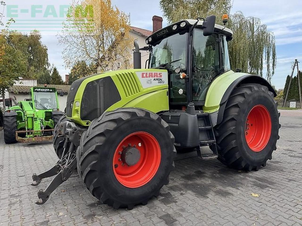 Tracteur agricole CLAAS axion 850 cis
