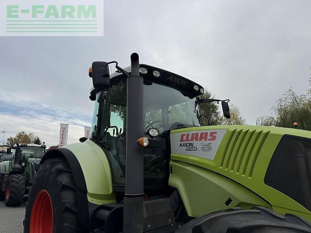 Tracteur agricole CLAAS axion 850 cis