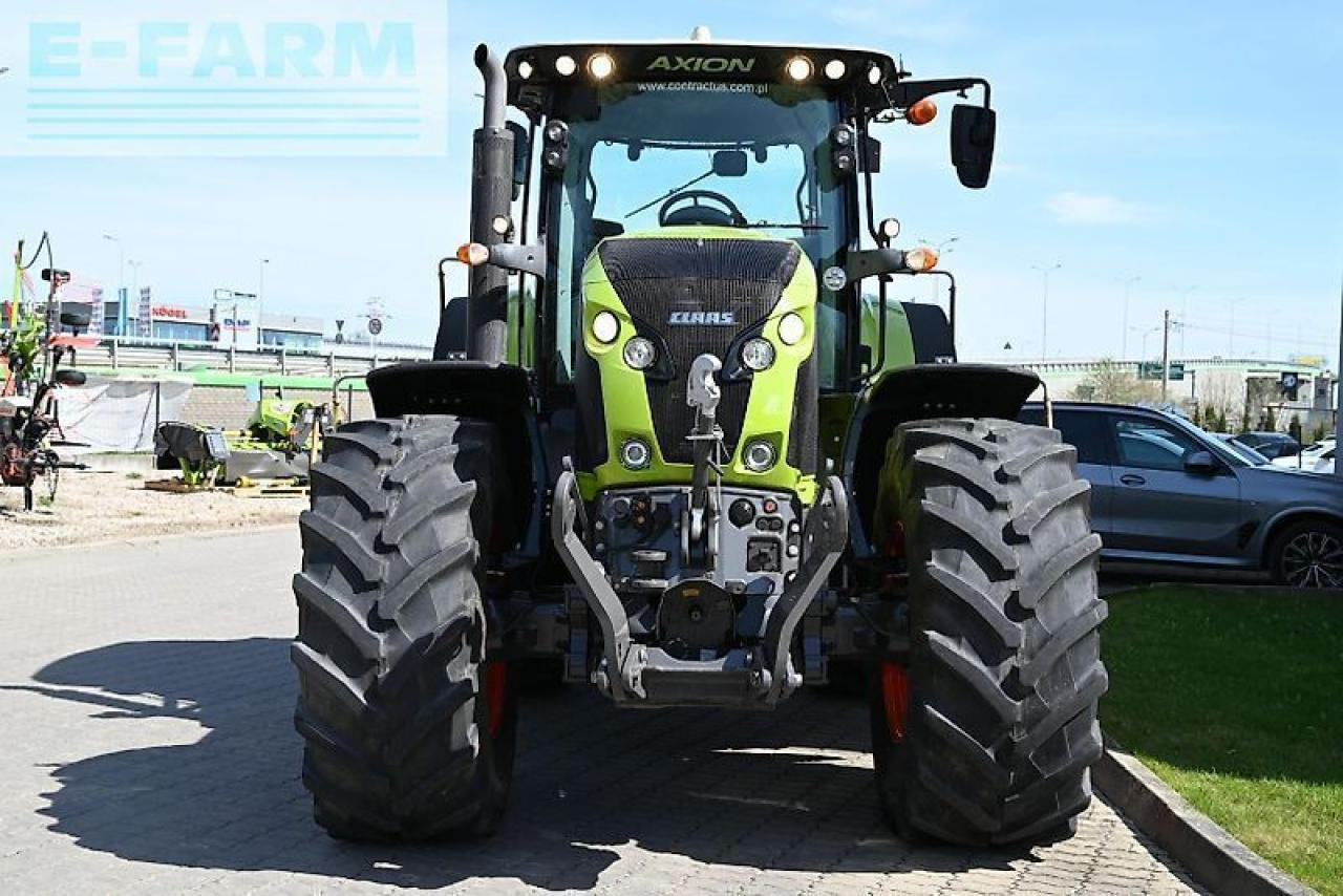 Tracteur agricole CLAAS axion 850 cmatic CMATIC