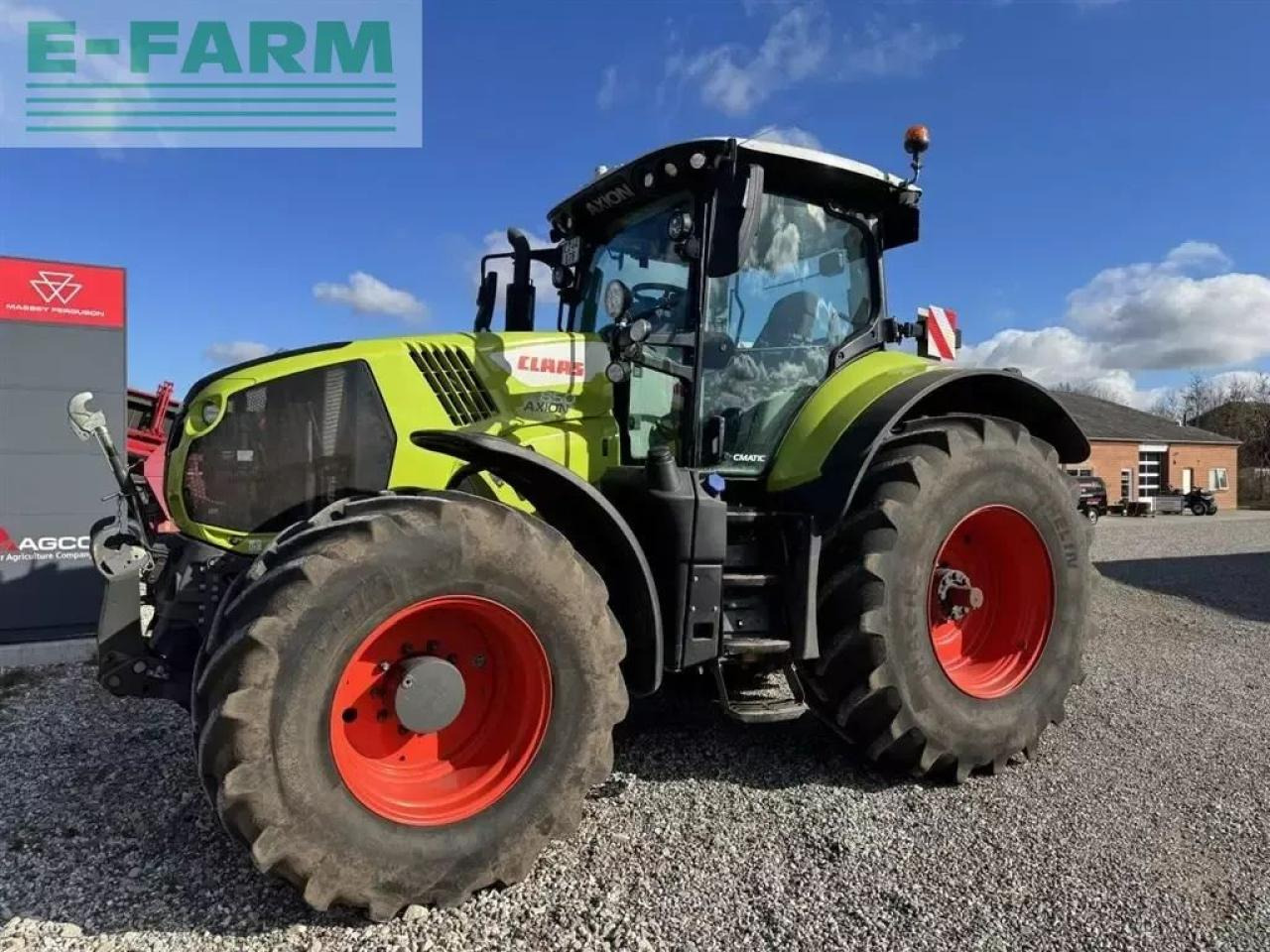 Tracteur agricole CLAAS axion 850 cmatic CMATIC