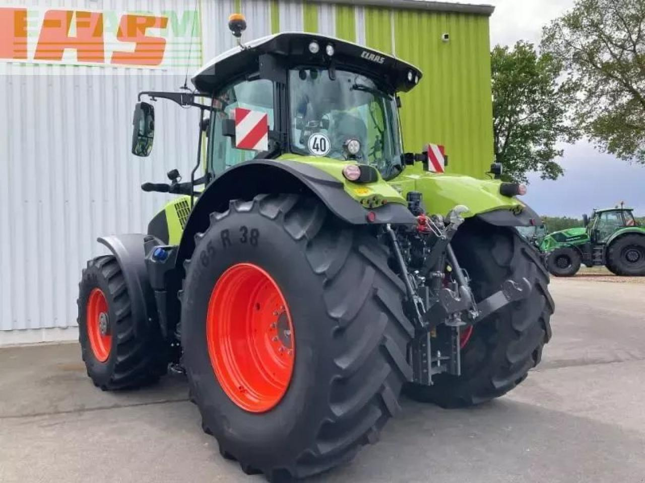Tracteur agricole CLAAS axion 850 cmatic cebis CMATIC CEBIS