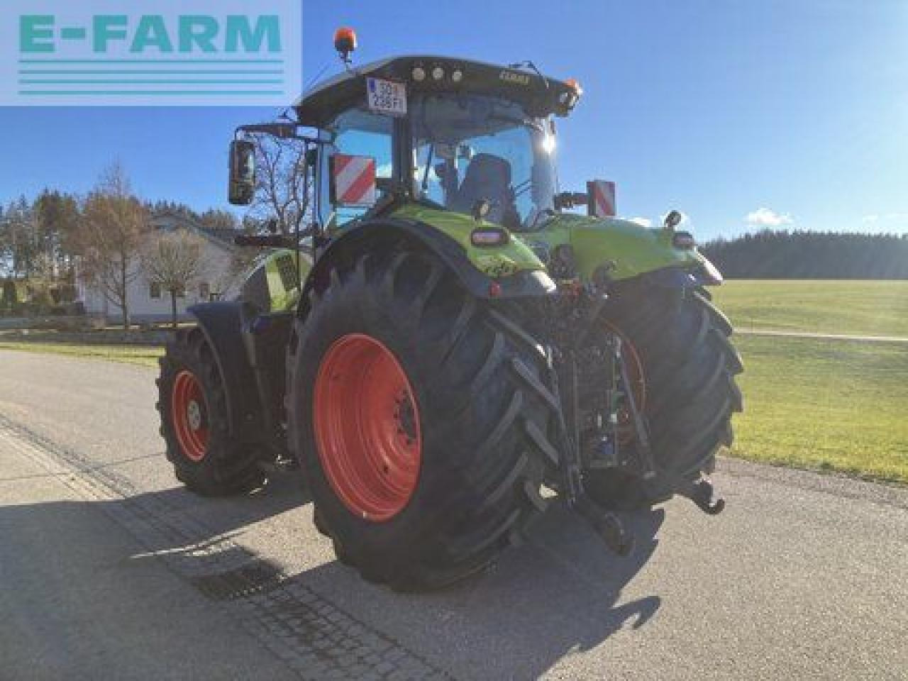 Tracteur agricole CLAAS axion 850 cmatic cebis CMATIC CEBIS