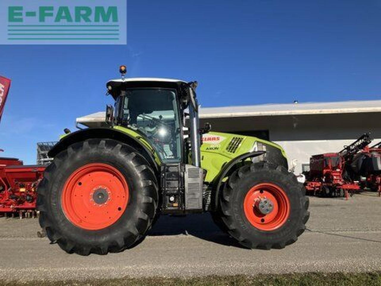 Tracteur agricole CLAAS axion 850 cmatic cebis CMATIC CEBIS