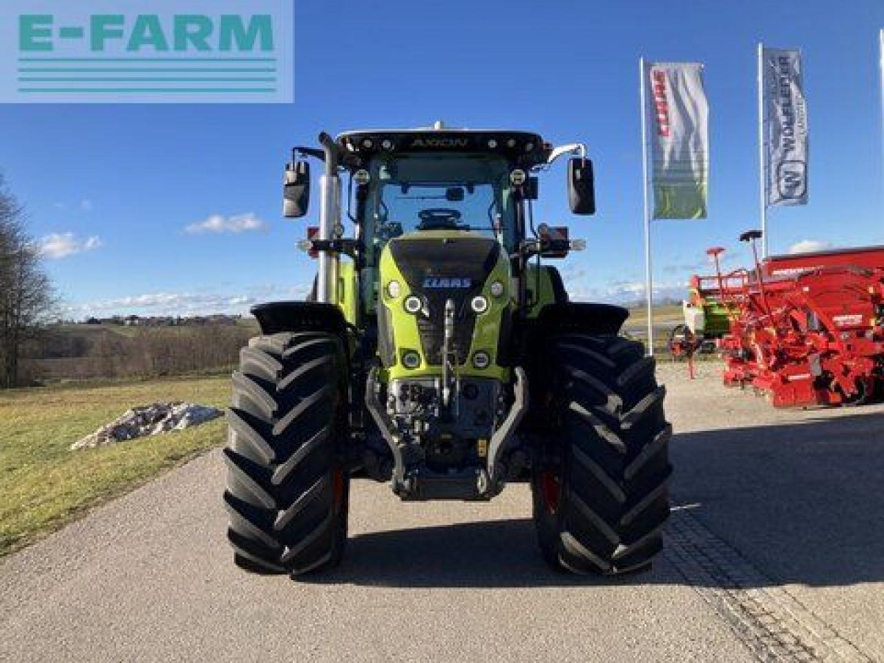 Tracteur agricole CLAAS axion 850 cmatic cebis CMATIC CEBIS