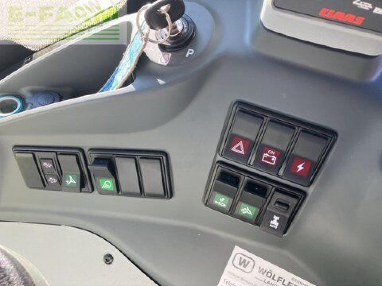 Tracteur agricole CLAAS axion 850 cmatic cebis CMATIC CEBIS