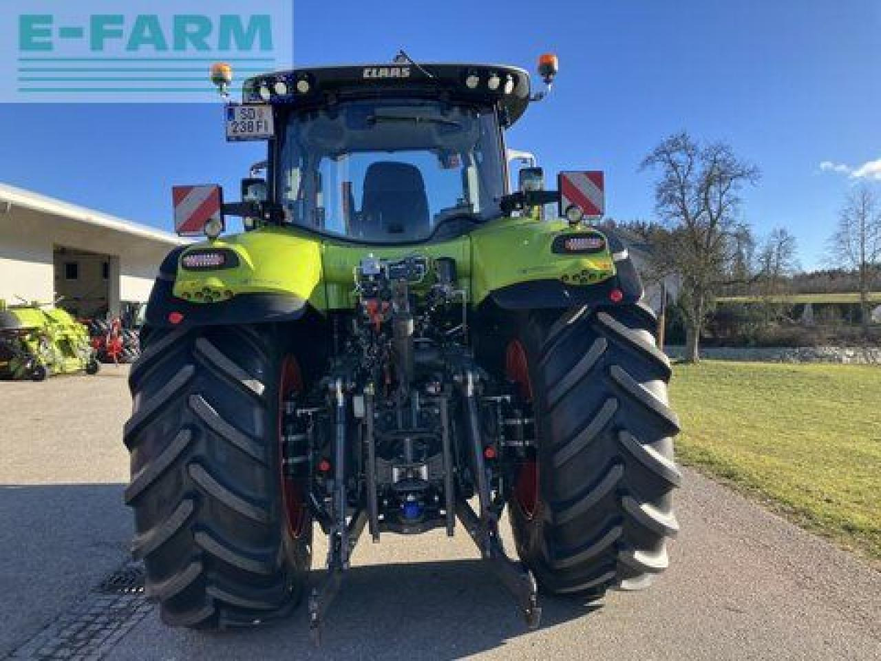 Tracteur agricole CLAAS axion 850 cmatic cebis CMATIC CEBIS