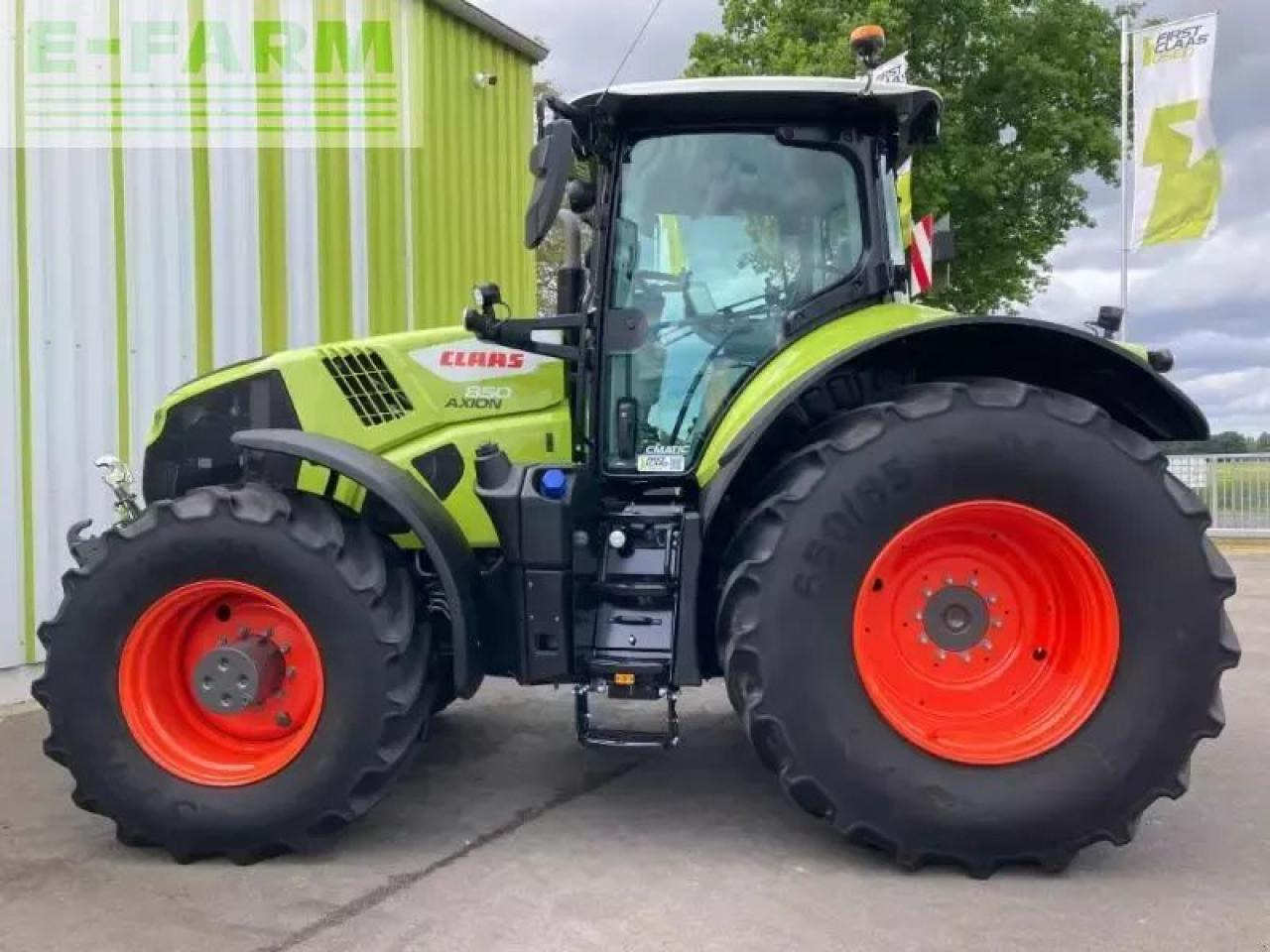 Tracteur agricole CLAAS axion 850 cmatic cebis CMATIC CEBIS