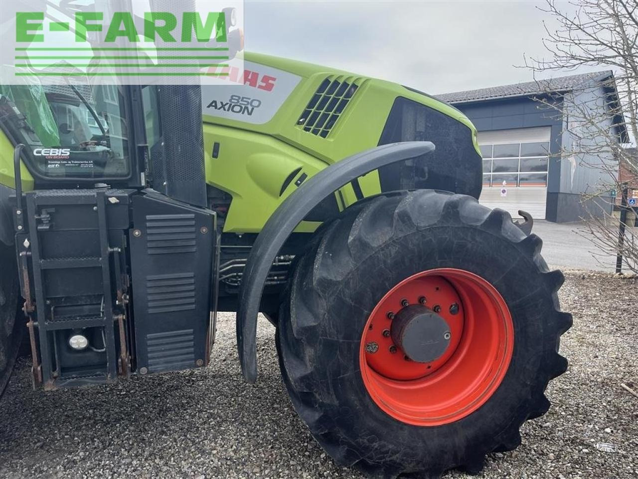 Tracteur agricole CLAAS axion 850 front pto & s10 gps