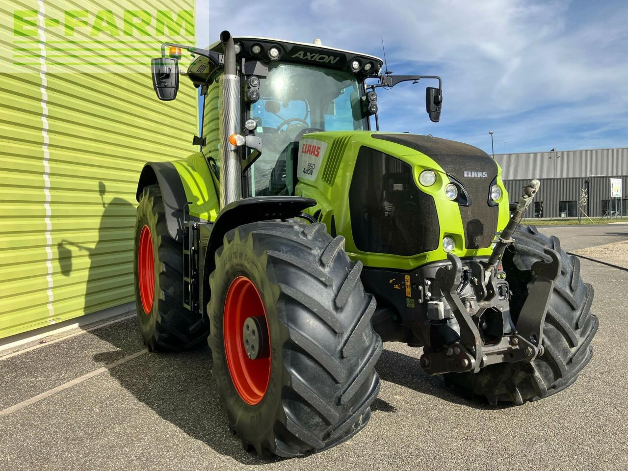 Tracteur agricole CLAAS axion 850 t4f (a40/500)