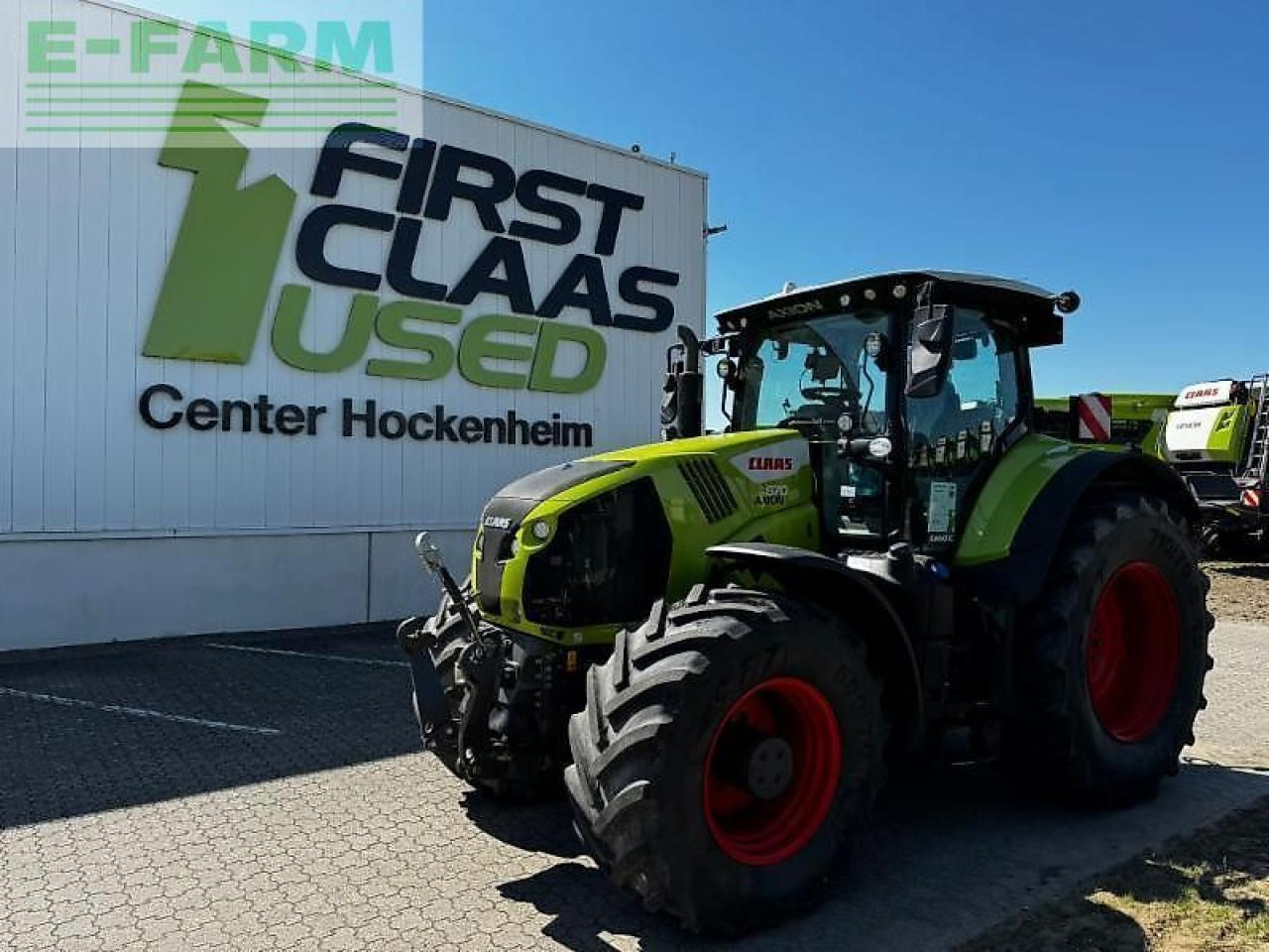 Tracteur agricole CLAAS axion 870