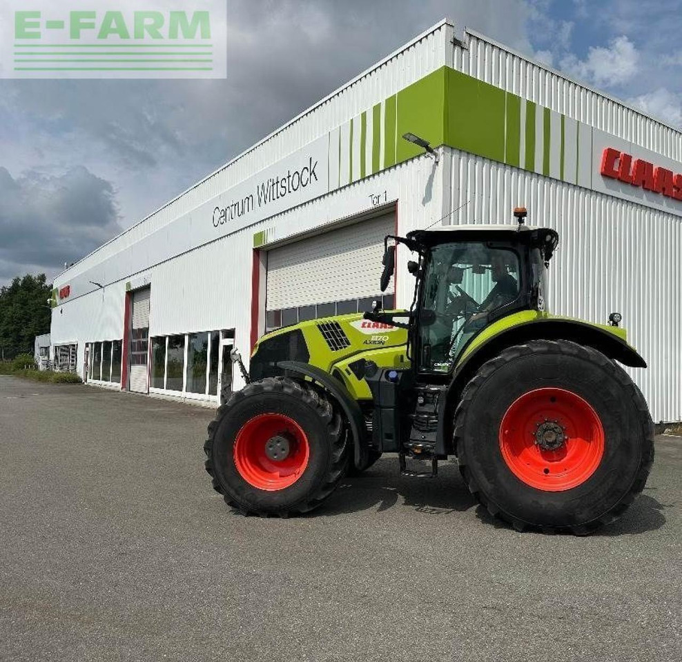 Tracteur agricole CLAAS axion 870